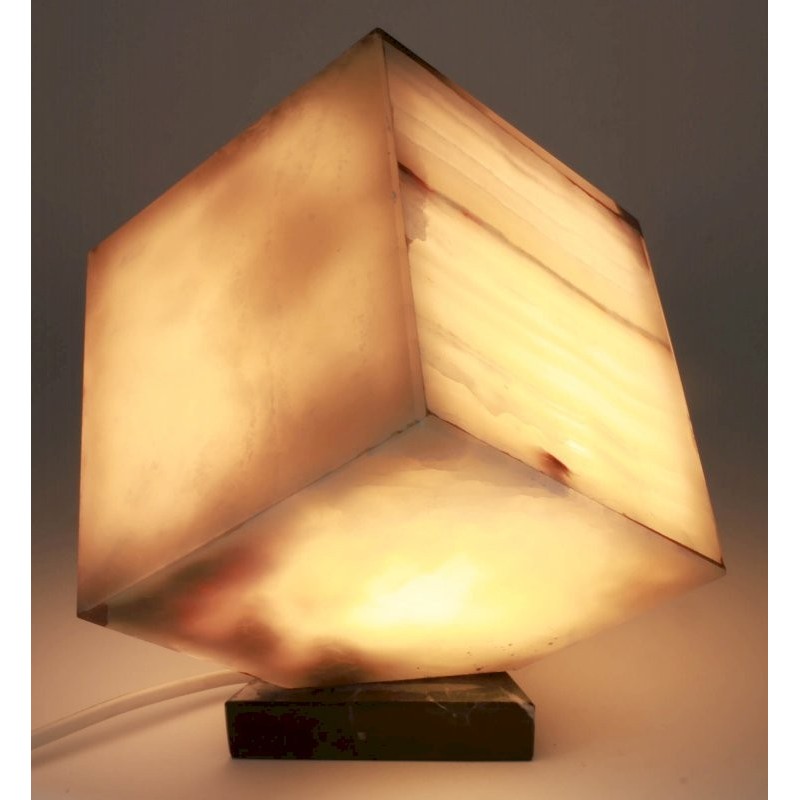 Lampe Onyx Cube Design 4KG