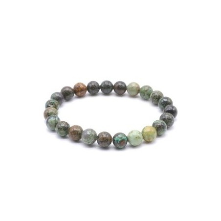 Bracelet en Jaspe Africain – Ancrage, Stabilité & Énergie Naturelle