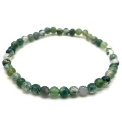 Bracelet Agate Mousse