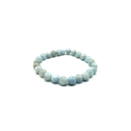 Bracelet en Aigue-Marine – Sérénité, Communication & Douceur