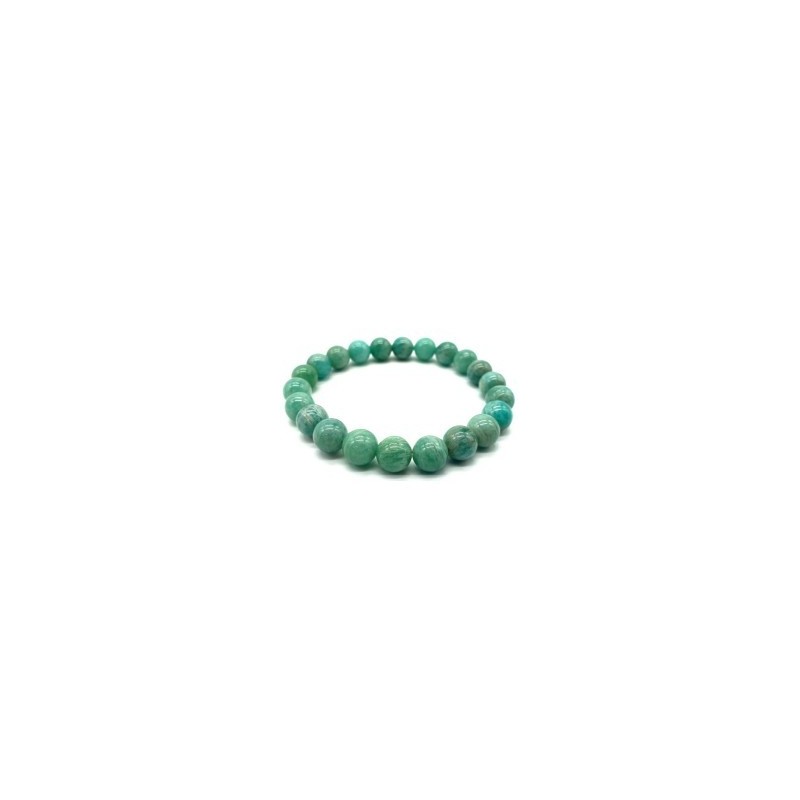 Bracelet en Amazonite – Calme, Expression & Équilibre Émotionnel Bracelet en Amazonite – Calme, Expression & Équilibre Émotionnel