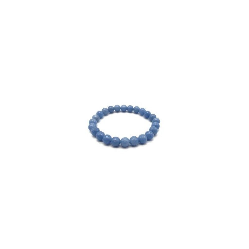 Bracelet en Angélite – Apaisement, Connexion Spirituelle & Douceur Intérieure Bracelet en Angélite – Apaisement, Connexion Spirituelle & Douceur Intérieure