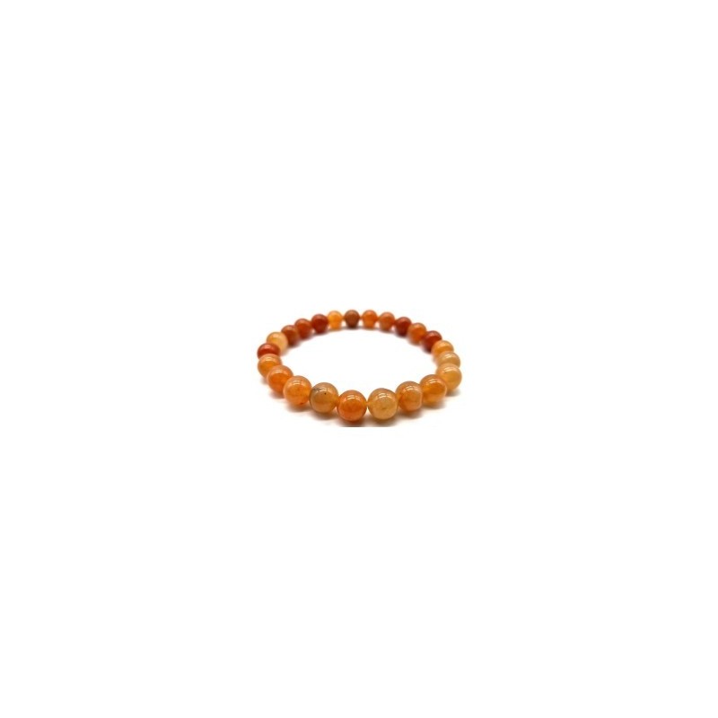 Bracelet en Aventurine Orange – Joie, Énergie Créative & Confiance Bracelet en Aventurine Orange – Joie, Énergie Créative & Confiance