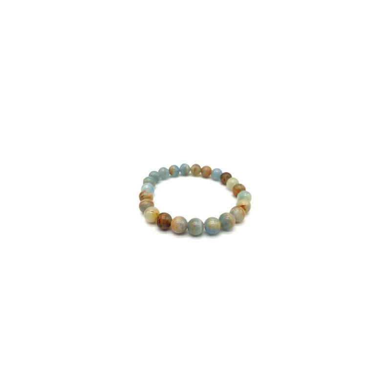 Bracelet en Calcite Bleue – Apaisement, Communication & Douceur Intérieure Bracelet en Calcite Bleue – Apaisement, Communication & Douceur Intérieure