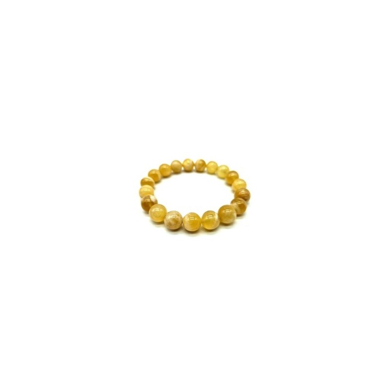 Bracelet en Calcite Orange – Vitalité, Joie & Confiance