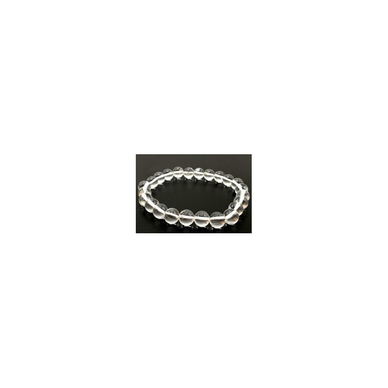 Bracelet en Cristal de Roche Naturelle – Clarté, Équilibre & Énergie Pure Bracelet en Cristal de Roche Naturelle – Clarté, Équilibre & Énergie Pure