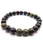 Bracelet en Jaspe Sang de Dragon – Force, Courage & Énergie Naturelle Bracelet en Jaspe Sang de Dragon – Force, Courage & Énergie Naturelle