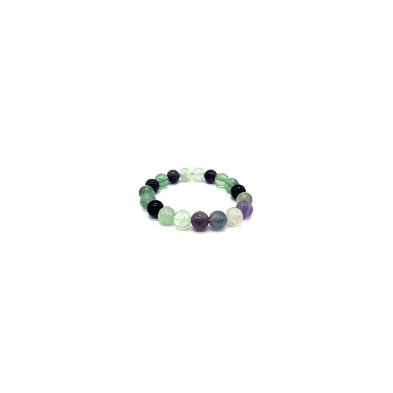 Bracelet Fluorite Naturelle | Pierre de Concentration et Protection | Spiritual-Deity