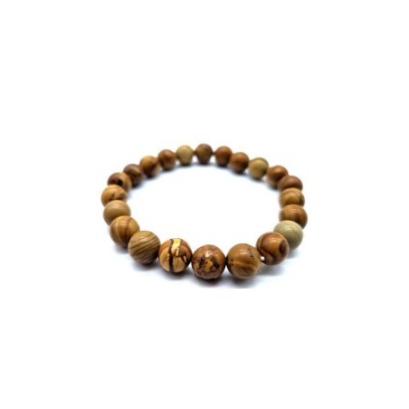 Bracelet en Bois Fossile – Ancrage, Force Intérieure & Sagesse Ancienne