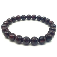 Bracelet Grenat Naturel | Pierre de Force et Ancrage | Spiritual-Deity
