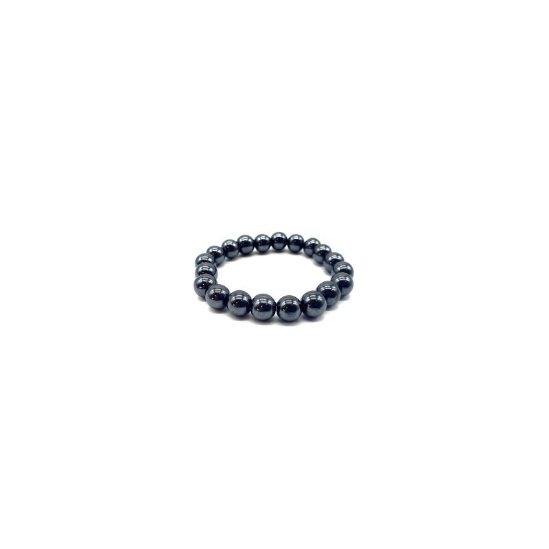 Bracelet Hématite Naturelle | Pierre d’Ancrage et Protection | Spiritual-Deity