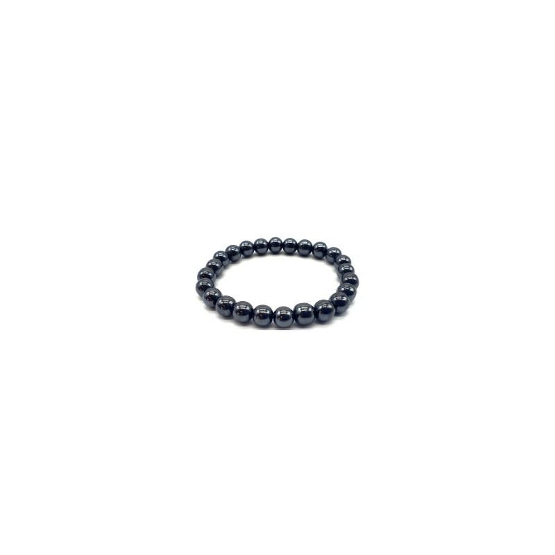 Bracelet en Hématite Naturelle – Ancrage, Protection & Force Mentale Bracelet en Hématite Naturelle – Ancrage, Protection & Force Mentale