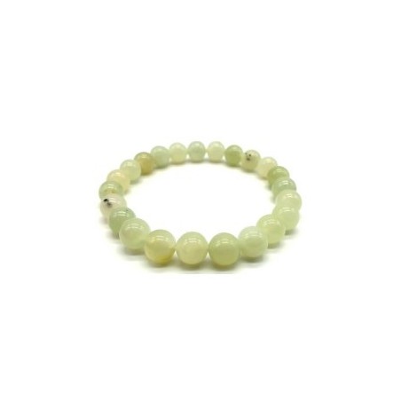 Bracelet en Jade Verte – Chance, Harmonie & Équilibre Émotionnel