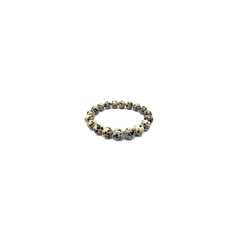 Bracelet Jaspe Dalmatien