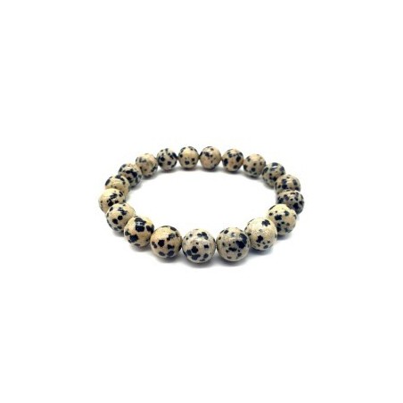 Bracelet Jaspe Dalmatien