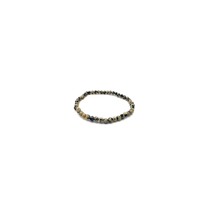 Bracelet Jaspe Dalmatien