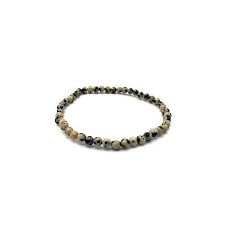 Bracelet Jaspe Dalmatien