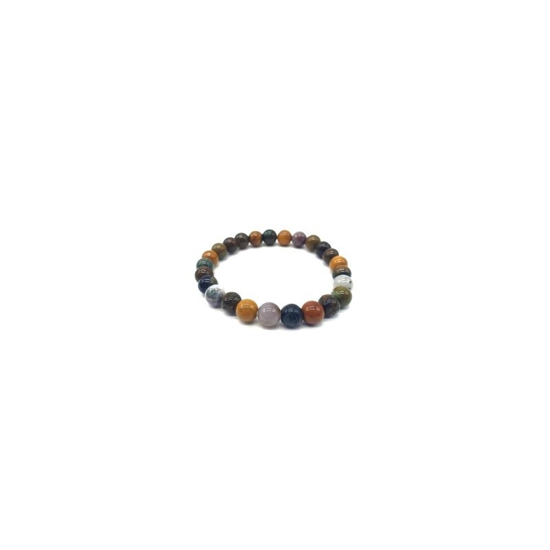 Bracelet en Jaspe Océan – Apaisement, Harmonie & Énergie Naturelle Bracelet en Jaspe Océan – Apaisement, Harmonie & Énergie Naturelle