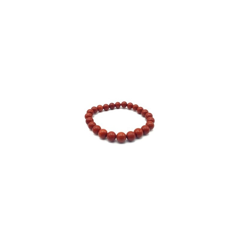 Bracelet en Jaspe Rouge – Force, Confiance & Énergie Naturelle Bracelet en Jaspe Rouge – Force, Confiance & Énergie Naturelle