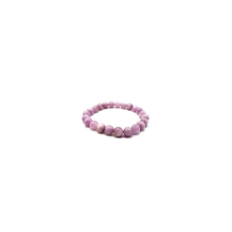 Bracelet en Kunzite Naturelle – Amour, Apaisement & Énergie Douce Bracelet en Kunzite Naturelle – Amour, Apaisement & Énergie Douce