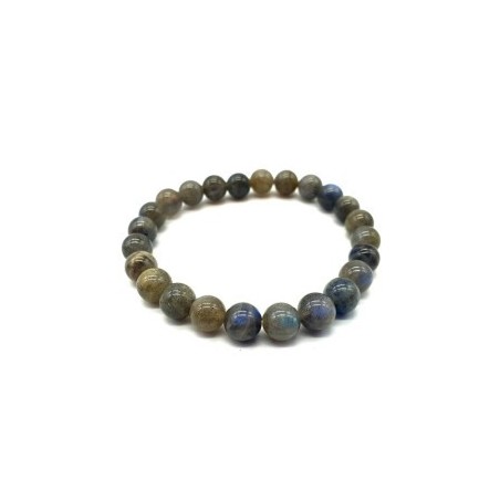 Bracelet en Labradorite – Protection, Intuition & Équilibre Énergétique