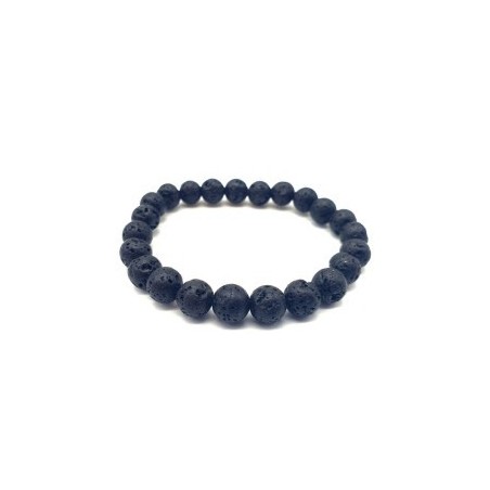 Bracelet en pierre de lave naturelle – Ancrage & force intérieure | Spiritual-Deity