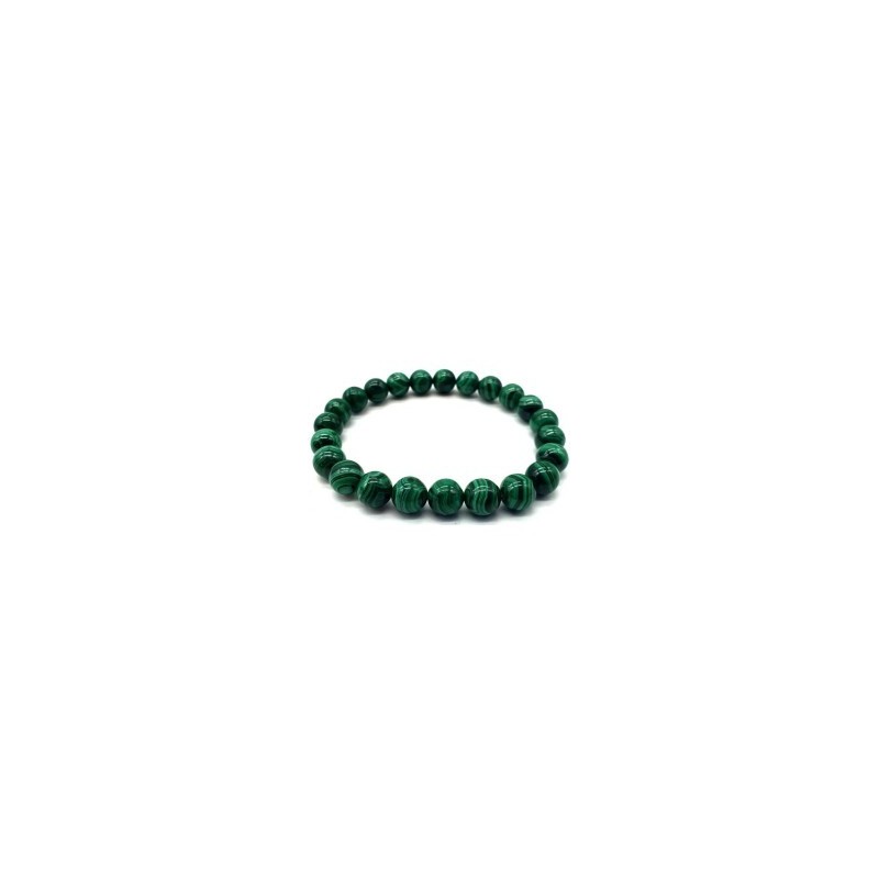 Bracelet en Malachite – Pierre de Transformation & Protection Bracelet en Malachite – Pierre de Transformation & Protection