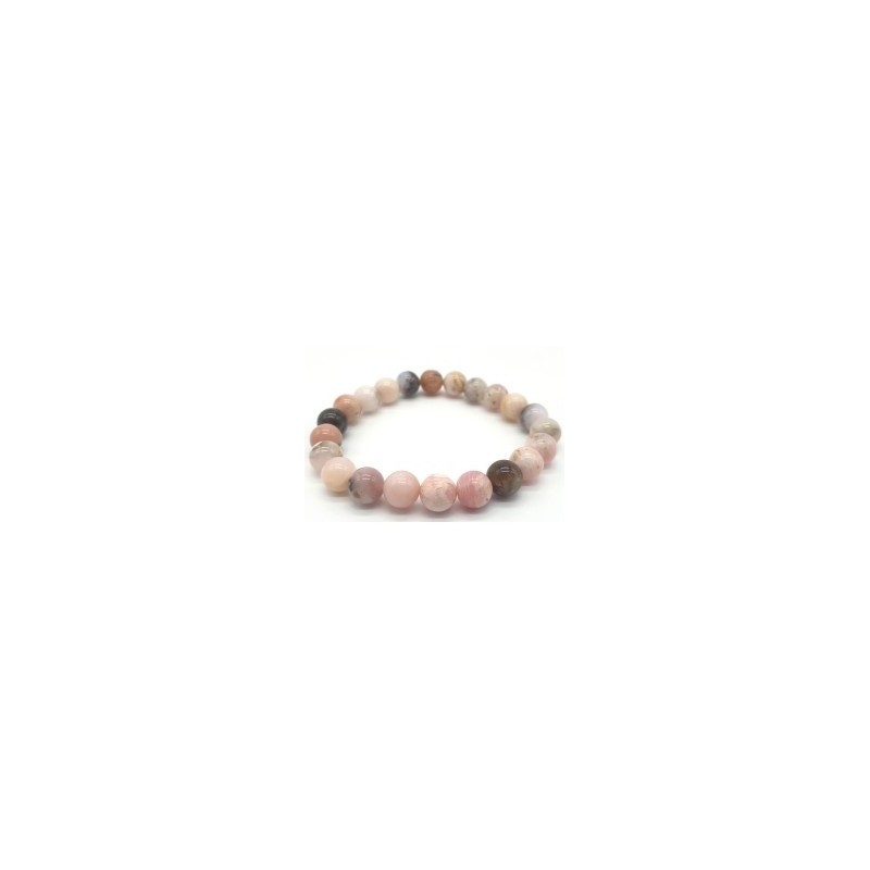 Bracelet en opale rose – Tendresse & guérison du cœur Bracelet en opale rose – Tendresse & guérison du cœur