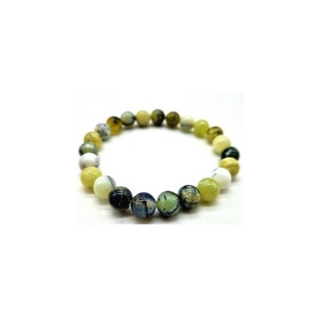 Bracelet en opale verte – Harmonie & renouveau émotionnel