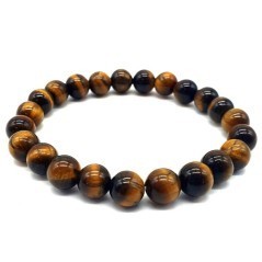 Bracelet en œil de tigre – Force et protection