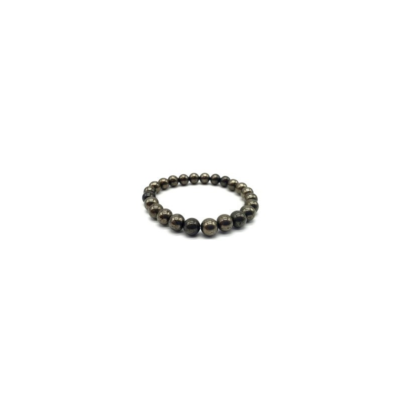 Bracelet en pyrite – Protection & ancrage énergétique Bracelet en pyrite – Protection & ancrage énergétique