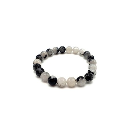 Bracelet en quartz tourmaline – Protection & équilibre énergétique