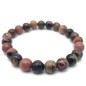 Bracelet en Rhodonite – Amour, Guérison & Douceur émotionnelle Bracelet en Rhodonite – Amour, Guérison & Douceur émotionnelle