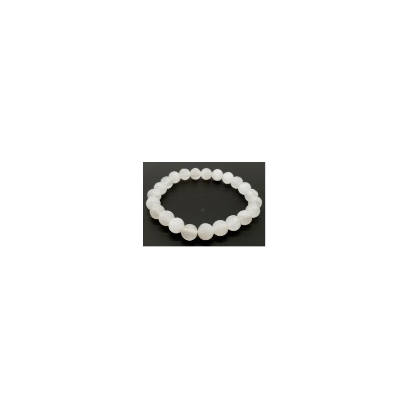 Bracelet en sélénite – Clarté mentale & élévation spirituelle Bracelet en sélénite – Clarté mentale & élévation spirituelle