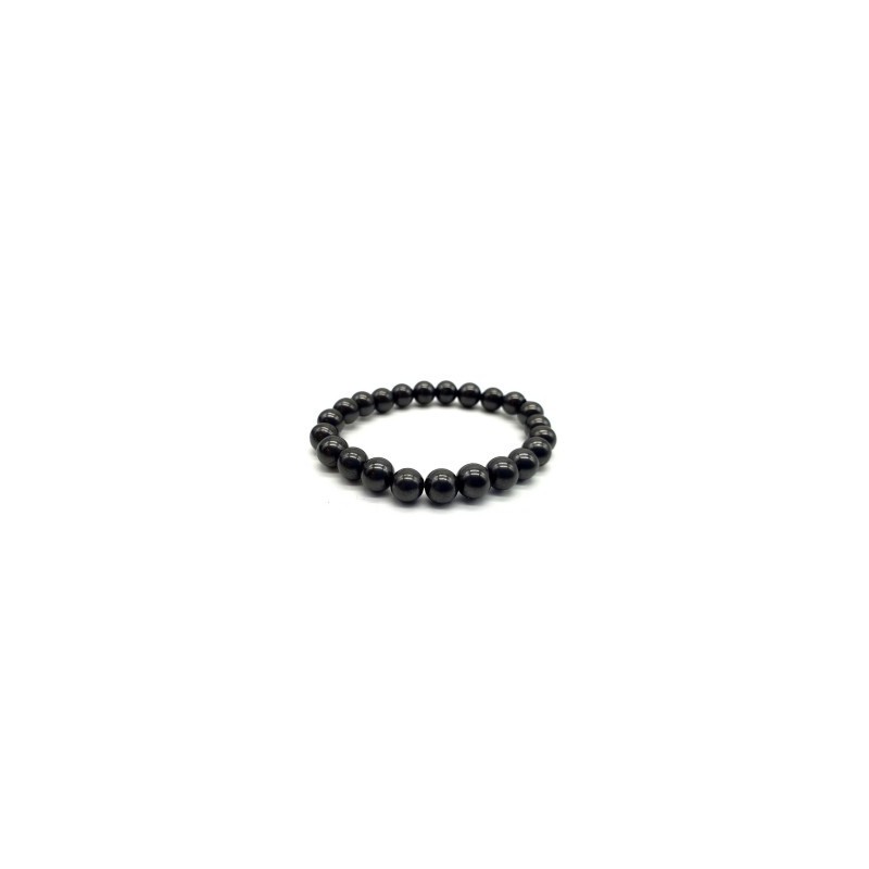 Bracelet en shungite – Protection énergétique & ancrage profond Bracelet en shungite – Protection énergétique & ancrage profond