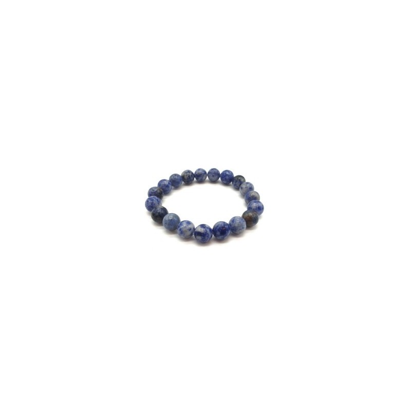 Bracelet en sodalite – Sérénité & communication intérieure Bracelet en sodalite – Sérénité & communication intérieure
