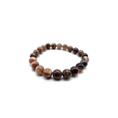 Bracelet en pierre de soleil noire – Protection & puissance intérieure