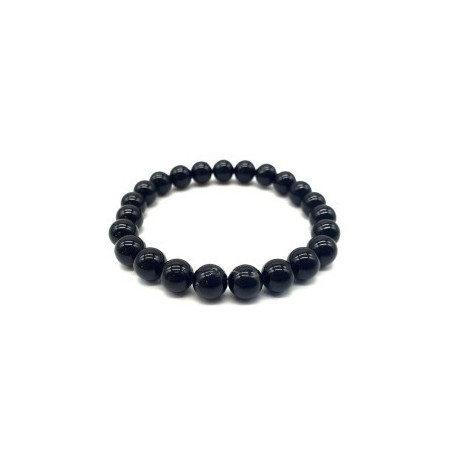Bracelet en tourmaline noire – Pierre de protection contre les énergies négatives et les ondes