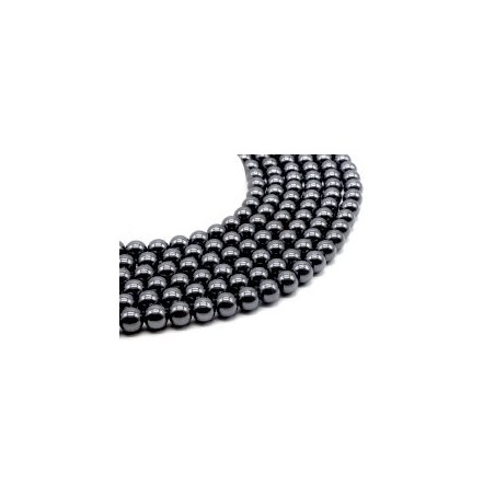 Fil de Perles Hematite