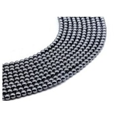 Fil de Perles Hematite