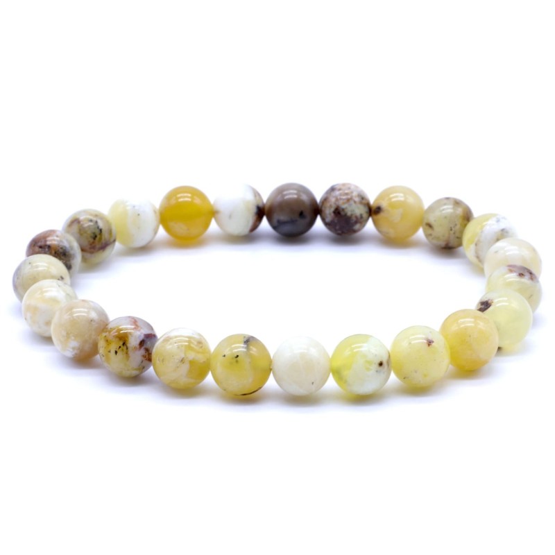 Bracelet en opale jaune – Joie & vitalité intérieure Bracelet en opale jaune – Joie & vitalité intérieure