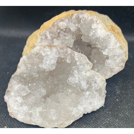 Géode quartz naturelle 370g – Origine Maroc | Spiritual-Deity