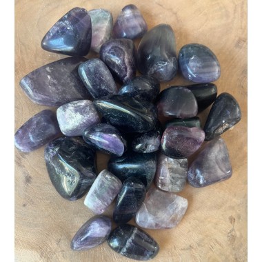 Pierre Roulée en Fluorite