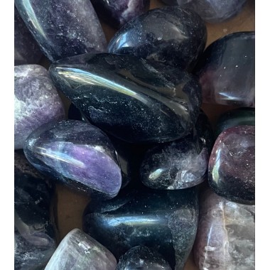 Pierre Roulée en Fluorite