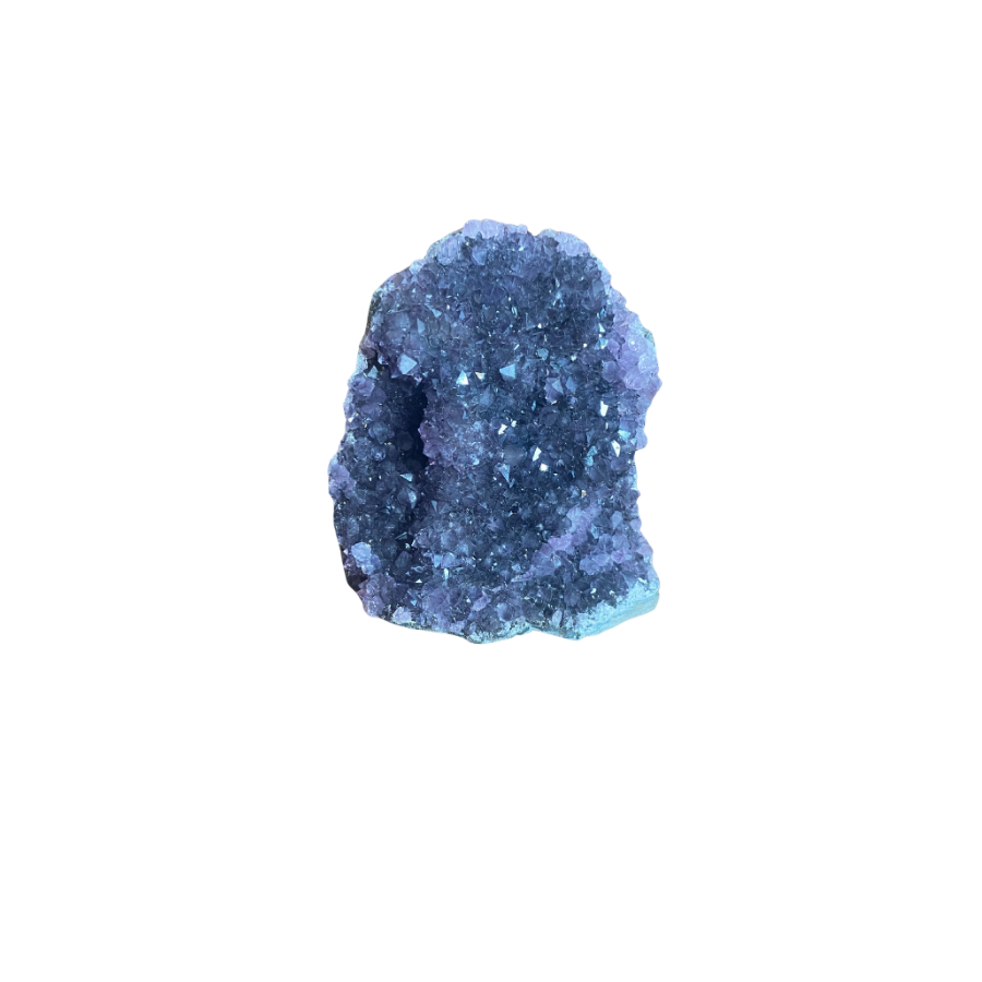 Druse d’Améthyste d’Uruguay 540g – Pièce Unique – Photo Réelle Druse d’Améthyste d’Uruguay 540g – Pièce Unique – Photo Réelle