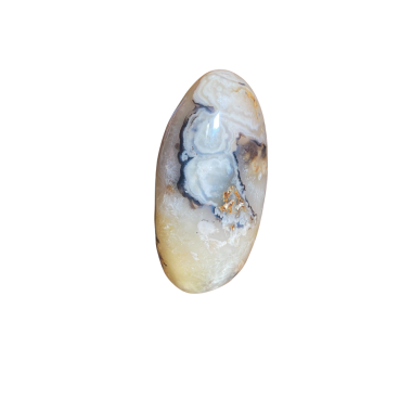 Forme Libre en Agate Fleur – 701g – Pierre Naturelle Décorative | Spiritual Deity