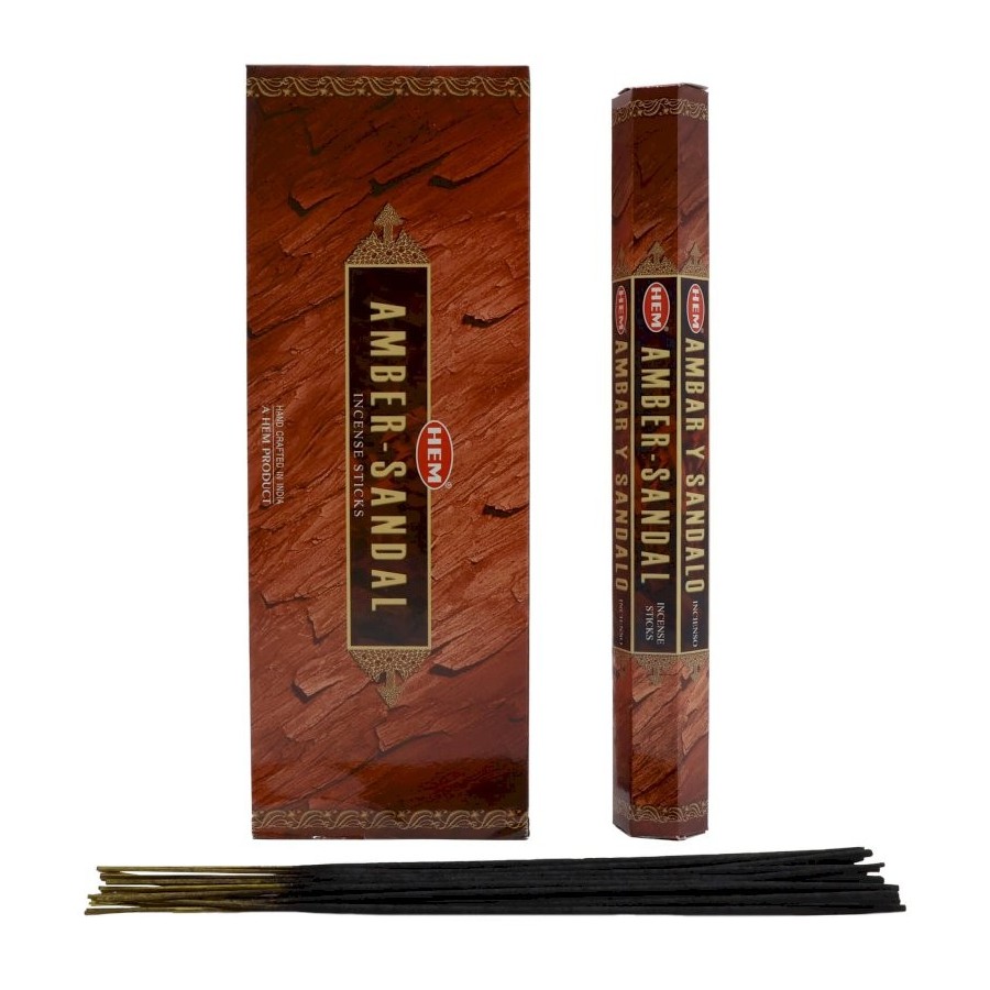 Encens HEM Ambre Santal | Purification & Apaisement Encens HEM Ambre Santal | Purification & Apaisement