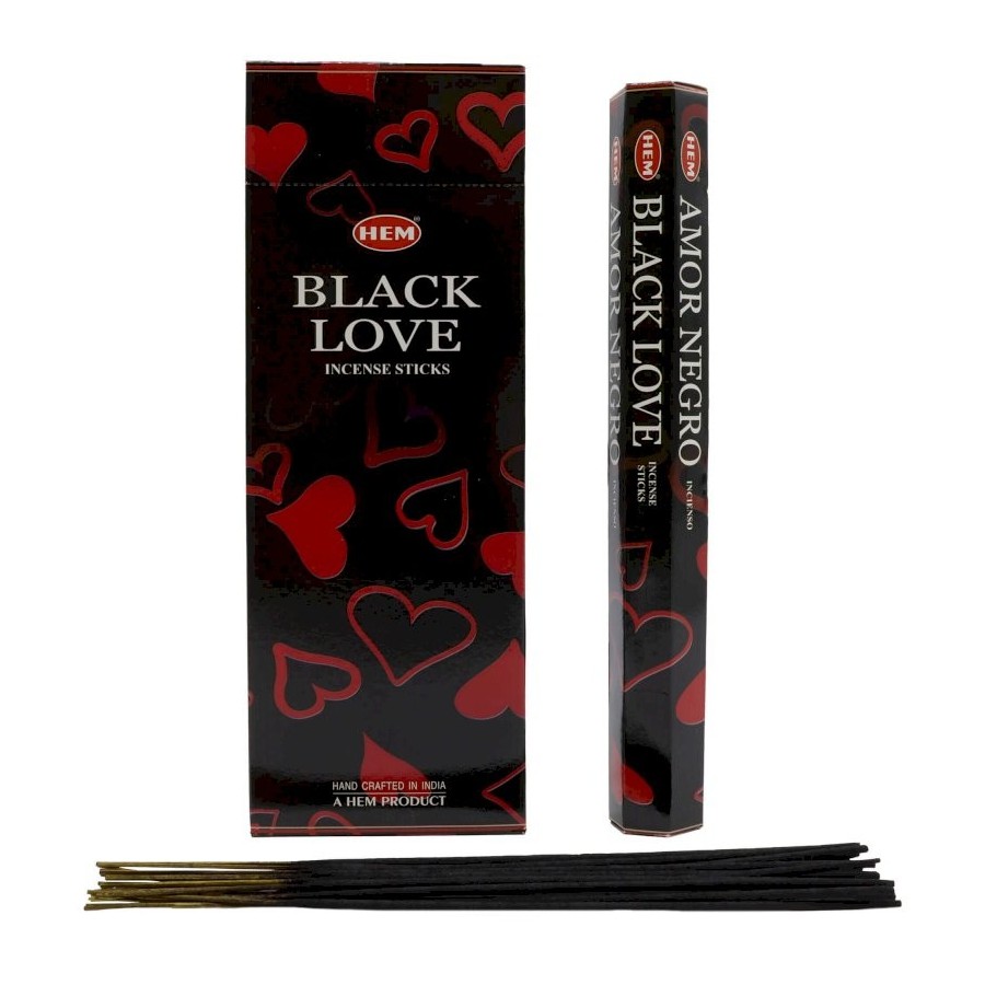 Encens HEM Black Love | Séduction & Harmonie amoureuse Encens HEM Black Love | Séduction & Harmonie amoureuse