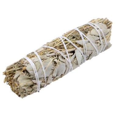 Fagot Sauge Blanche & Copal 10 cm – env. 25 à 35 g – purification profonde et élévation spirituelle