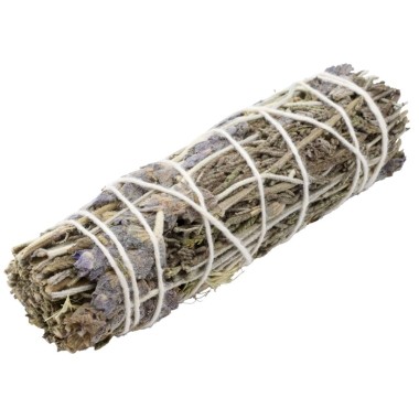 Fagot Sauge Blanche & Lavande 11 cm – Purification & détente émotionnelle | Spiritual-Deity